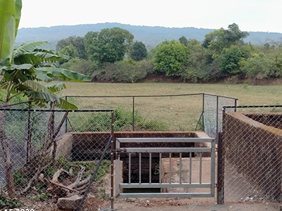 open well fencing at amboli