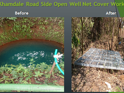 Open Well Fencing Khamdale Village