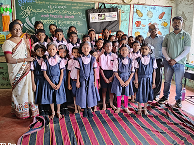 School library kodoli, Chandgad