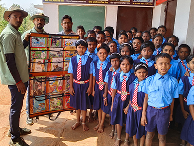 School Library Gudawale, Chandgad