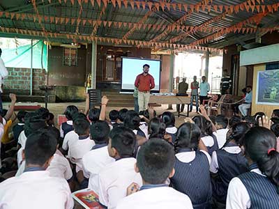 School Awareness Program at Gudawale, Khamdale, Gawaliwada ZP Schools, Chandgad